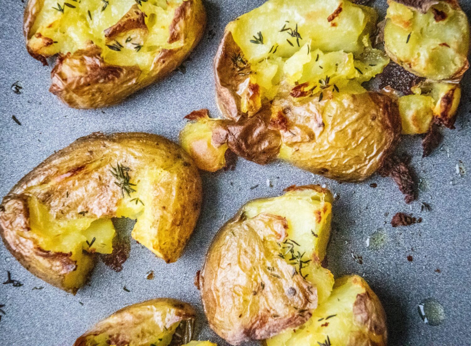 Perfecte crispy geplette aardappelen uit de oven
