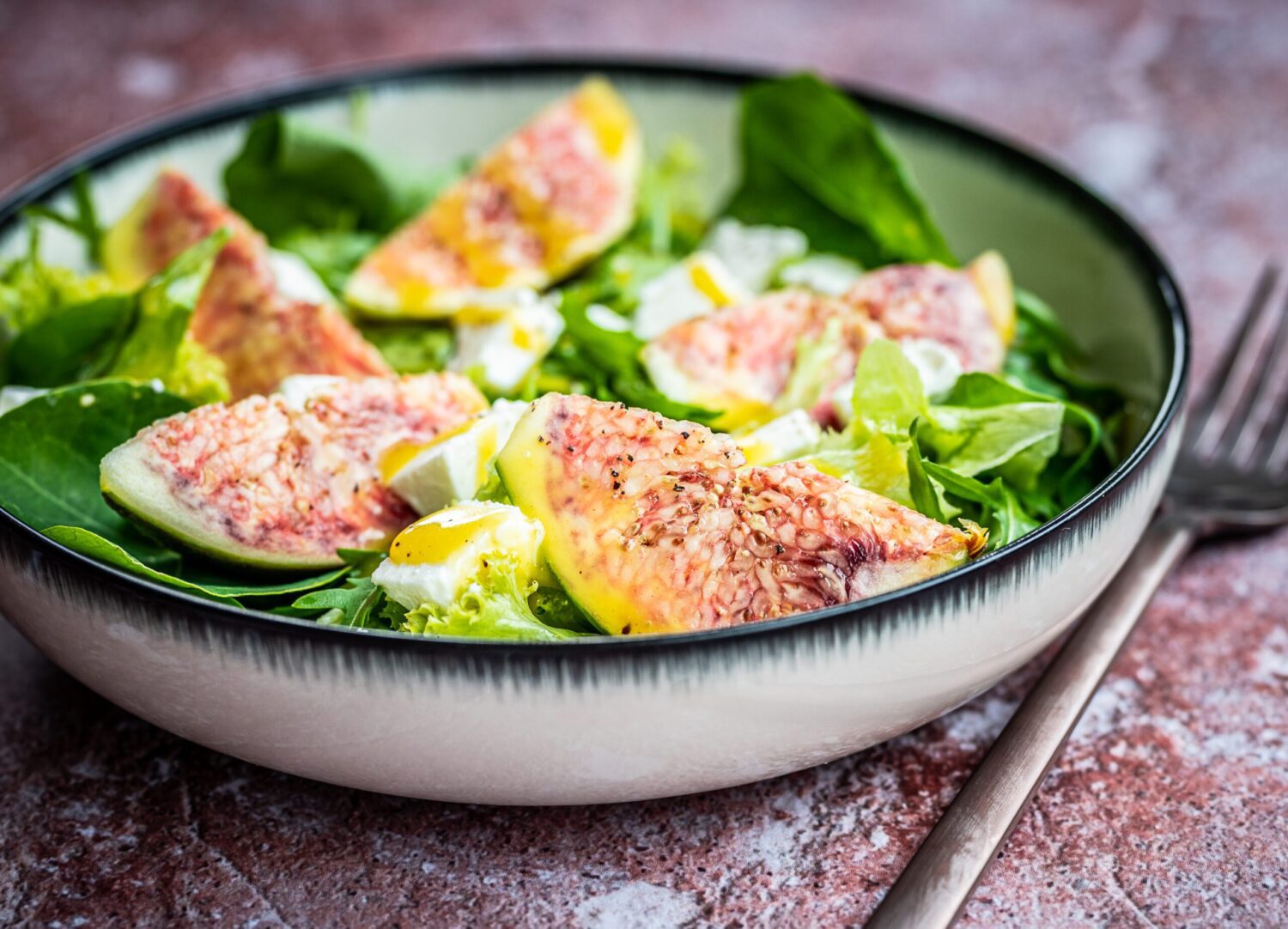 Salade met vijgen en feta